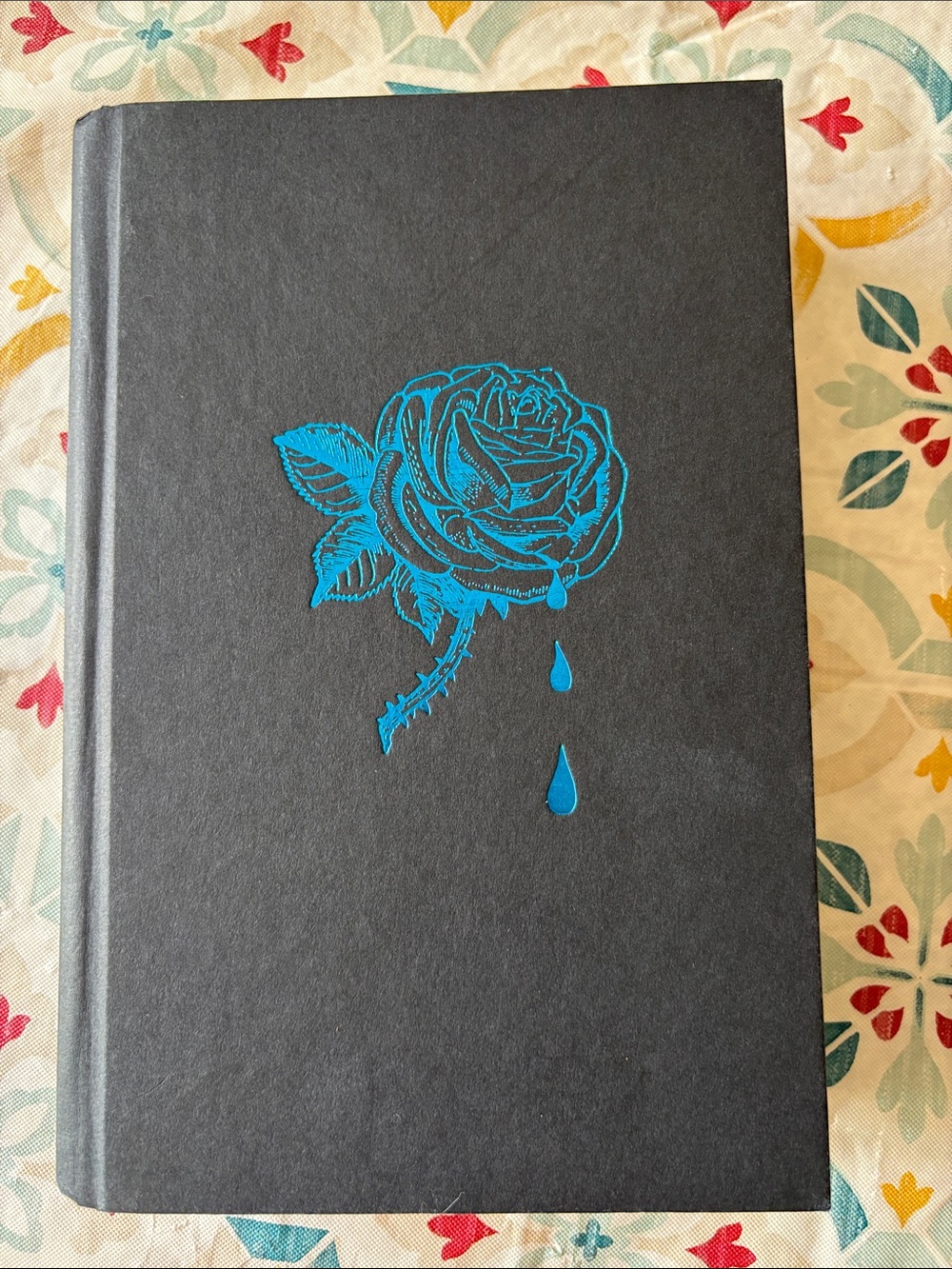 Black & Teal Hardcover Book - Bury Our Bones in the Midnight Soil